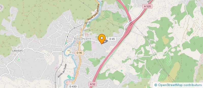 localisation de l'entreprise SEGARD PLOMBERIE à ROQUEVAIRE
