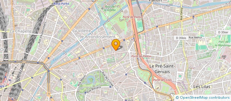 localisation de l'entreprise SEGARRA  PARIS