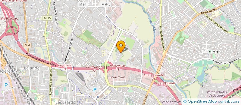 localisation de l'entreprise SEGARRA BATIMENT à TOULOUSE