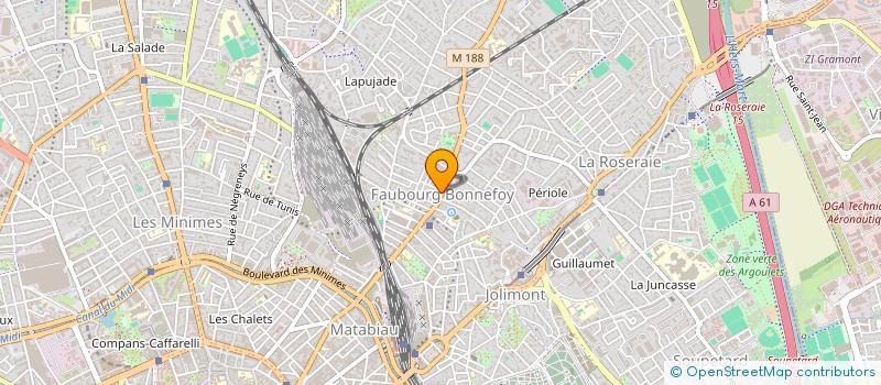 localisation de l'entreprise SEGARRA IMMOBILIER  TOULOUSE