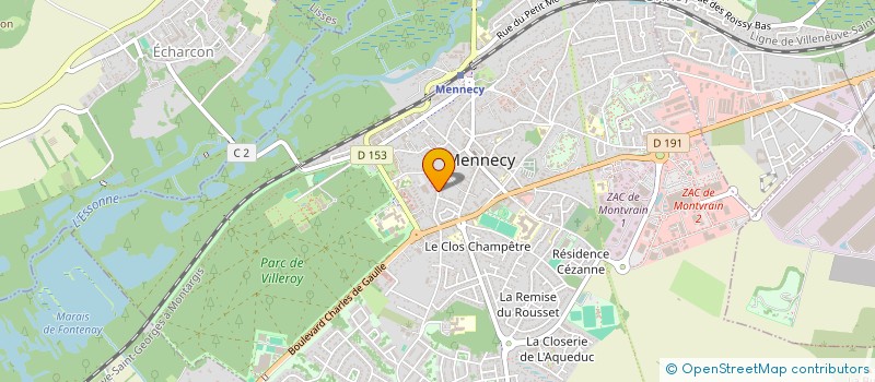 localisation de l'entreprise SEGAULT à MENNECY