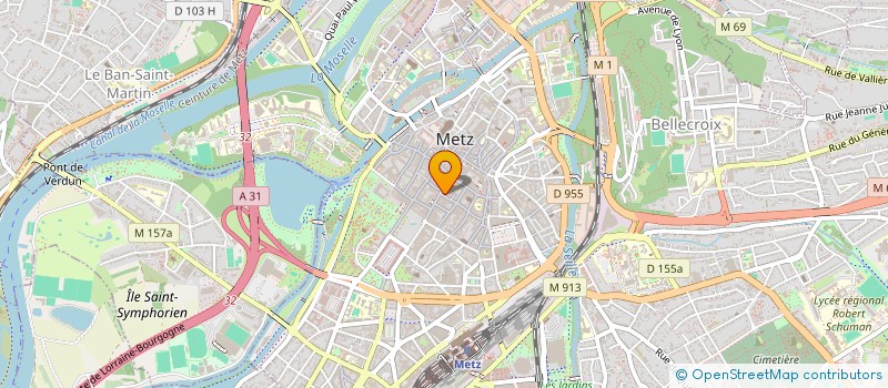 localisation de l'entreprise SEGAV  METZ