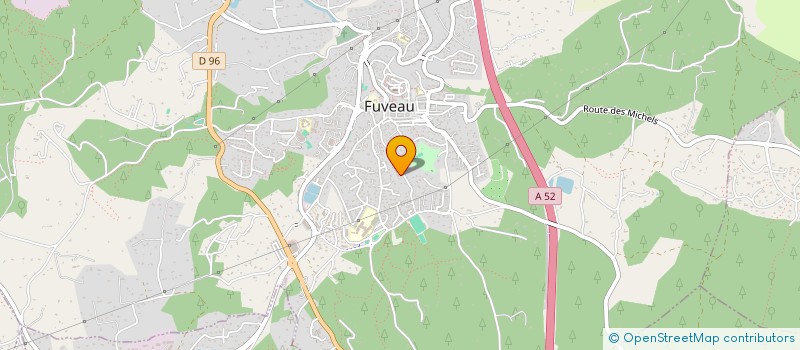 localisation de l'entreprise SEGELI - LE PONTET  FUVEAU