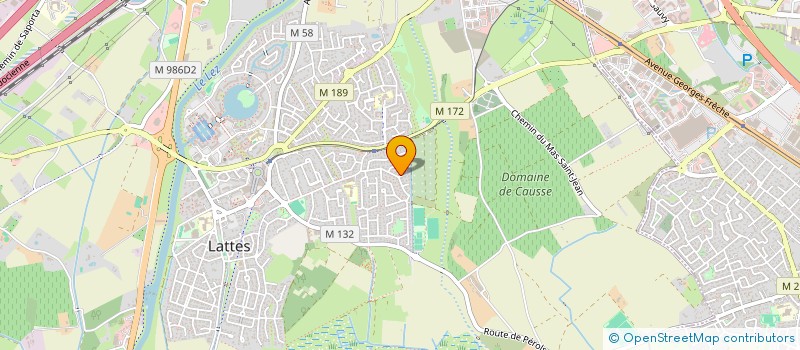 localisation de l'entreprise SEGESTE à LATTES
