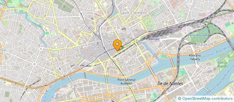 localisation de l'entreprise SEGETIA  NANTES