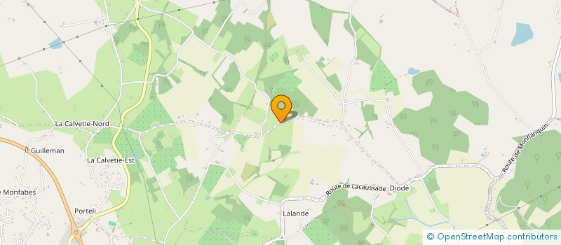 localisation de l'entreprise SEGH - BLANC  VILLENEUVE-SUR-LOT