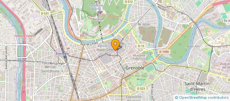 localisation de l'entreprise SEGI GRAVURE GENERALE à GRENOBLE