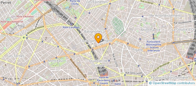 localisation de l'entreprise SEGIMAT à PARIS