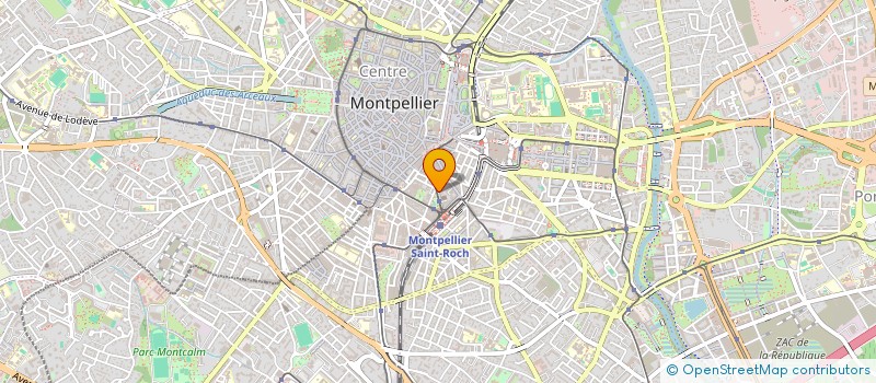 localisation de l'entreprise SEGIMO à MONTPELLIER