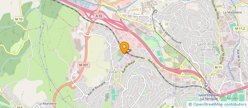 localisation de l'entreprise SEGM à VILLARS