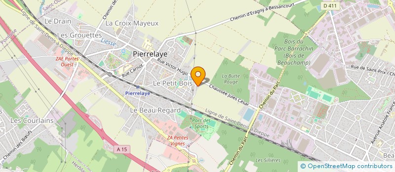 localisation de l'entreprise SEGMAN IMMO 95  PIERRELAYE