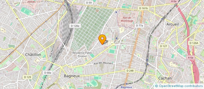 localisation de l'entreprise SEGMARK à BAGNEUX