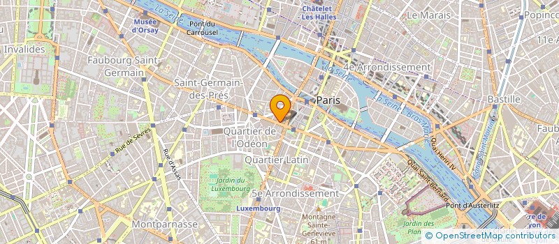 localisation de l'entreprise SEGMENT PRODUCTION DE FILMS à PARIS