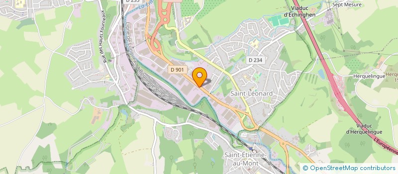 localisation de l'entreprise SEGO-IDF  SAINT-LEONARD