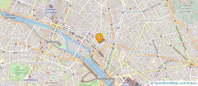 localisation de l'entreprise SEGO SPA  PARIS