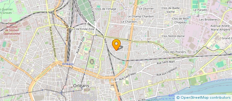 localisation de l'entreprise SEGOLENE BEAUCHAMP - RARUS LIBER à ORLEANS