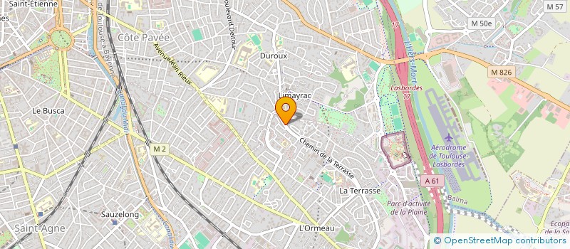 localisation de l'entreprise SEGOLENE CARON COLLABORATION  TOULOUSE