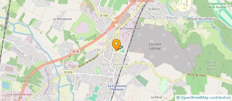 localisation de l'entreprise SEGOLENE PHILIPPEAU à FLEAC