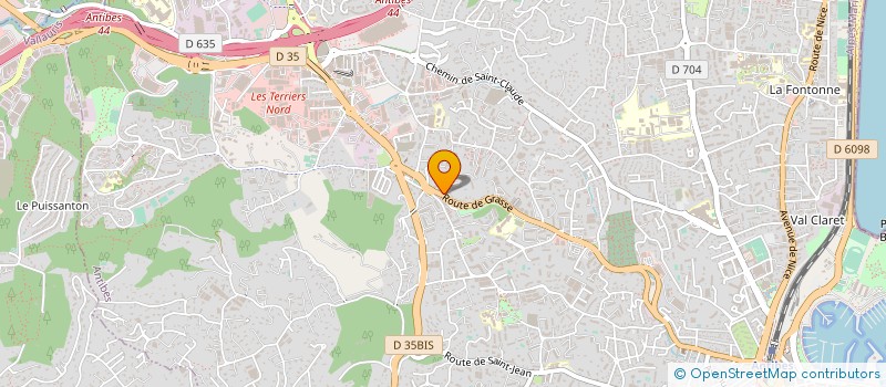 localisation de l'entreprise SEGOND RENT FRANCE à ANTIBES