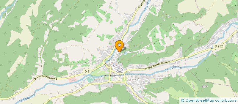 localisation de l'entreprise SEGOND RICHIER à RIEZ