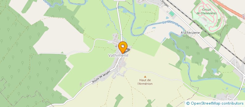 localisation de l'entreprise SEGONE  VATHIMENIL