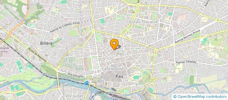 localisation de l'entreprise SEGONS & FARRUGIA à PAU