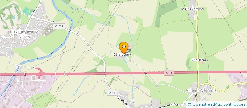 localisation de l'entreprise SEGOR DEVELOPPEMENTS  VILLE-EN-VERMOIS