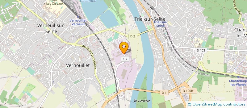 localisation de l'entreprise SEGOTEC MAINTENANCE à VERNOUILLET