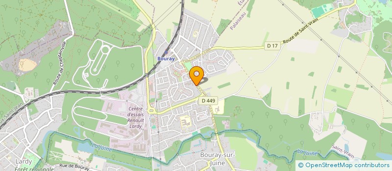 localisation de l'entreprise SEGOZEC à LARDY