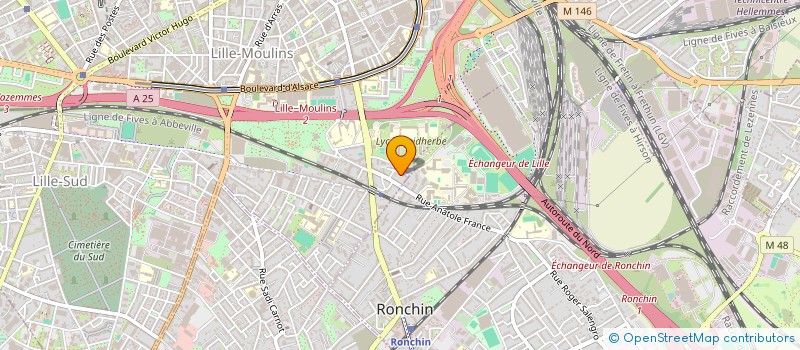 localisation de l'entreprise SEGP à LILLE