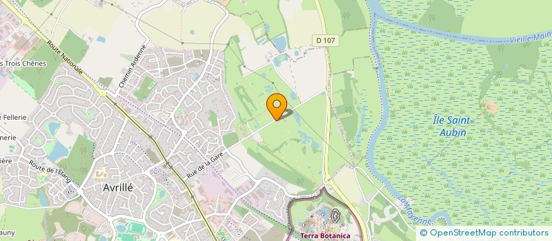 localisation de l'entreprise SEGR SAS SOCIETE D'EXPLOITATION DES GARDEN RESORTS  AVRILLE