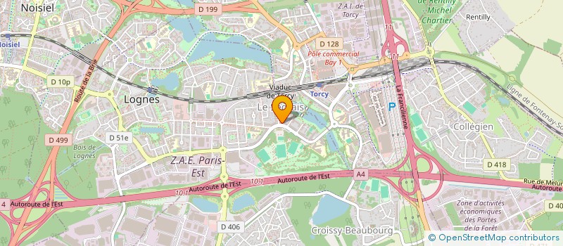 localisation de l'entreprise SEGRAIS R.G. à LOGNES