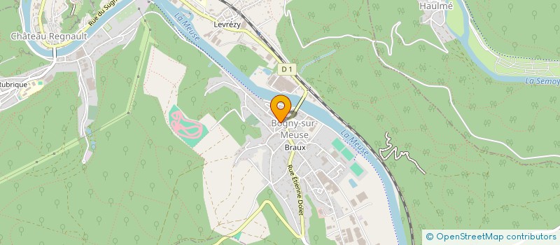 localisation de l'entreprise SEGRESTAIN TOUSSAINT  BOGNY-SUR-MEUSE