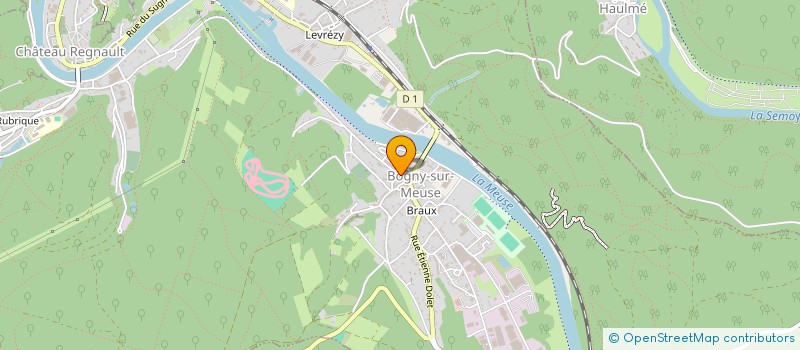 localisation de l'entreprise SEGRESTAIN TOUSSAINT  BOGNY-SUR-MEUSE