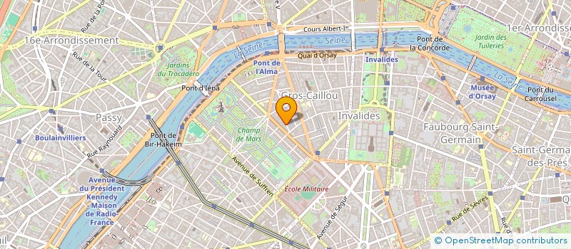 localisation de l'entreprise SEGUAZZ  PARIS