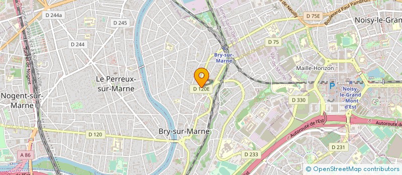 localisation de l'entreprise SEGUELA DEVELOPPEMENT  BRY SUR MARNE