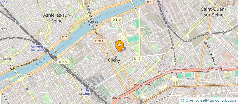 localisation de l'entreprise SEGUENI AMAR SEGUENI RABAH à CLICHY