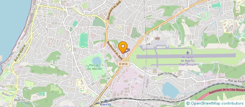 localisation de l'entreprise SEGUI à BIARRITZ