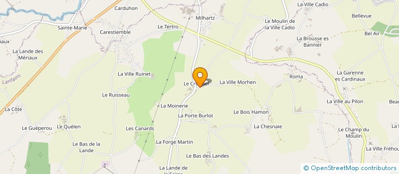 localisation de l'entreprise SEGUI  LANFAINS