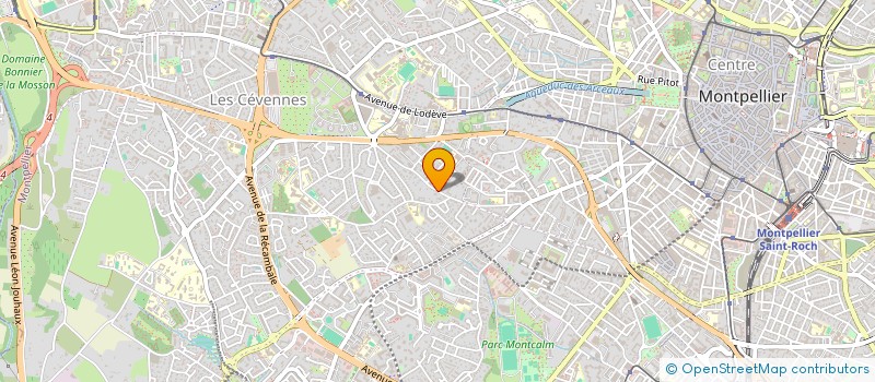 localisation de l'entreprise SEGUI MARSSEROU à MONTPELLIER