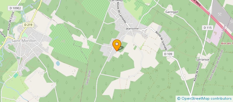 localisation de l'entreprise SEGUI'S  SAINT-SELVE