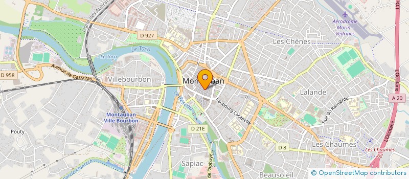 localisation de l'entreprise SEGUIER  MONTAUBAN