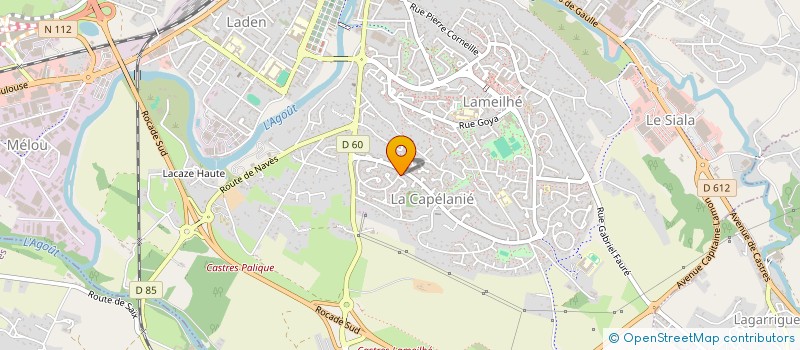 localisation de l'entreprise SEGUIER  CASTRES