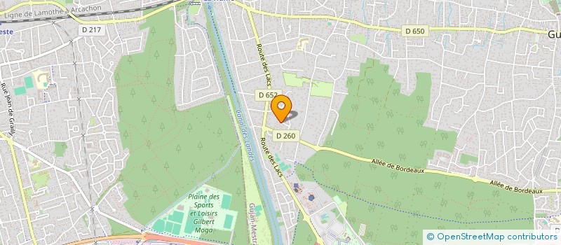 localisation de l'entreprise SEGUIN à GUJAN-MESTRAS