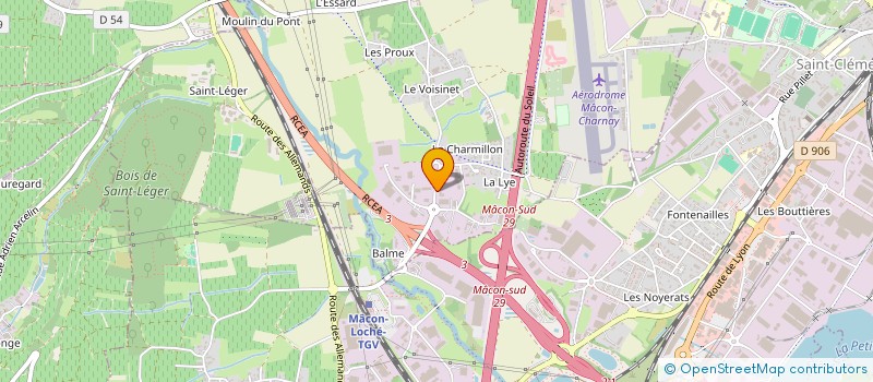 localisation de l'entreprise SEGUIN à CHARNAY-LES-MACON