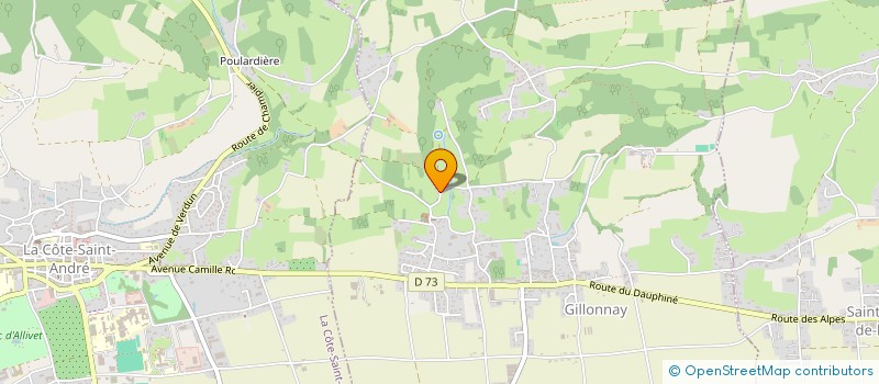 localisation de l'entreprise SEGUIN  GILLONNAY