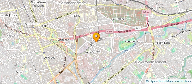 localisation de l'entreprise SEGUIN CADICHE  MARSEILLE