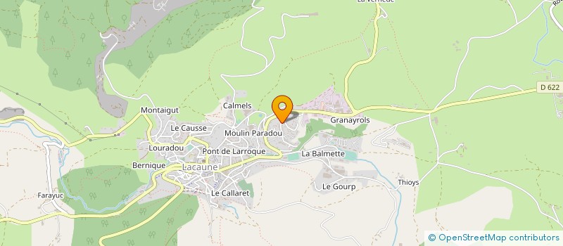 localisation de l'entreprise SEGUIN FROID CONCEPT SAS à LACAUNE