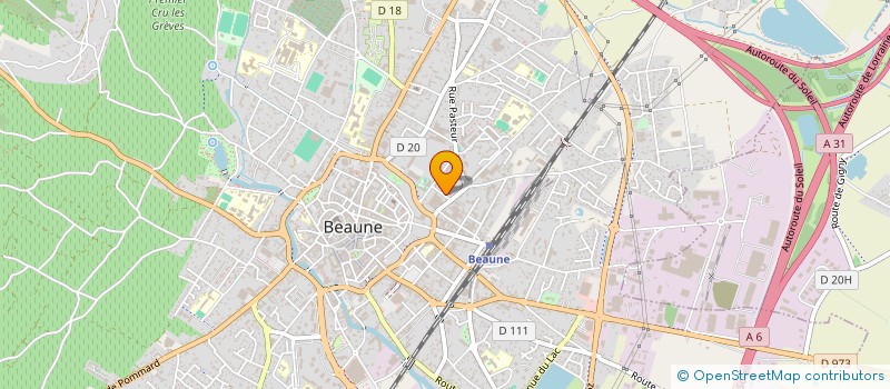 localisation de l'entreprise SEGUIN MANUEL SOC à BEAUNE