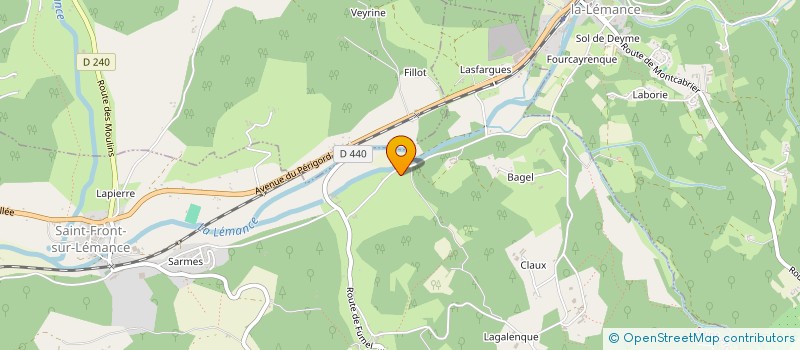 localisation de l'entreprise SEGUINET NOUVEAU  SAINT-FRONT-SUR-LEMANCE